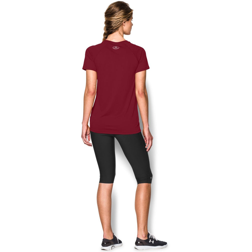 Under Armour Women's Cardinal S/S Locker Tee