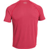 Under Armour Men's Red UA Stripe Tech Locker Short Sleeve Tee