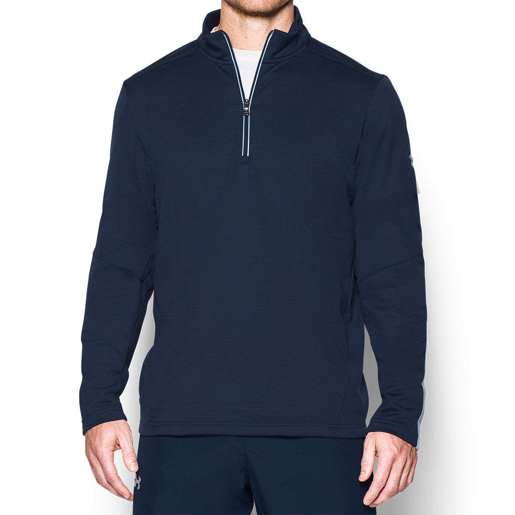 Under Armour Men's Midnight Navy Corporate Qualifier Quarter Zip