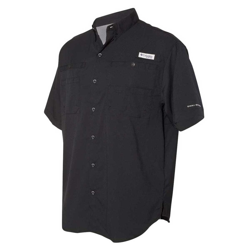 Columbia Men's Black Tamiami II Short Sleeve Shirt