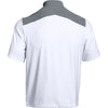 Under Armour Men's White Triumph Cage Jacket Short Sleeve