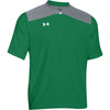 Under Armour Men's Team Kelly Green Triumph Cage Jacket Short Sleeve