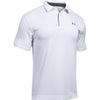 Under Armour Men's White/Graphite/Graphite Tech Polo