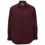 Edwards Men's Burgundy Batiste Cafe Shirt