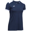 Under Armour Women's Midnight Navy Threadborne Match Jersey