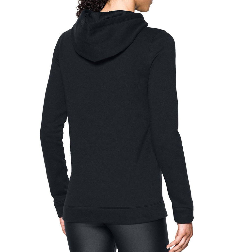 Under Armour Women's Black Hustle Fleece Hoody