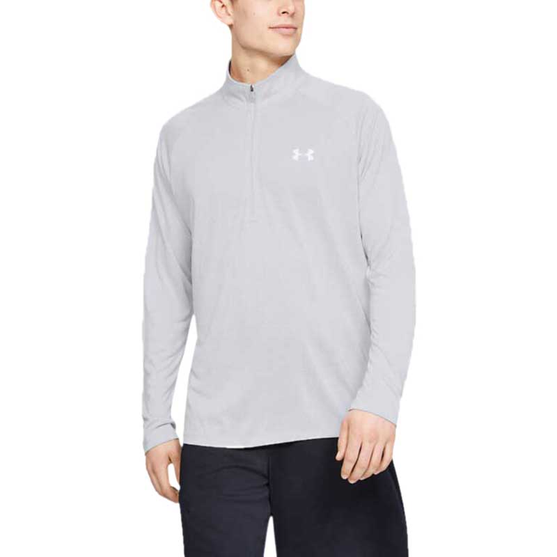 Under Armour Men's Halo Grey Tech 2.0 Half Zip