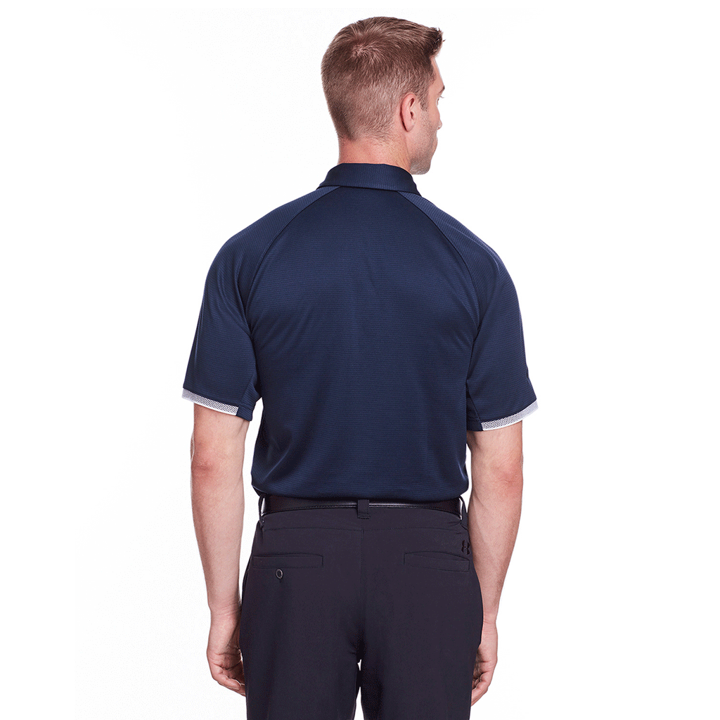 Under Armour Men's Navy Corporate Rival Polo