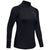 Under Armour Women's Black/Pitch Grey ColdGear Base 4.0 Half Zip