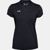 Under Armour Women's Black Team Performance Polo