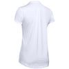 Under Armour Women's White Team Performance Polo