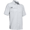 Under Armour Men's Halo Grey Motivate Button Up