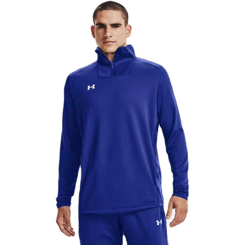 Under Armour Men's Royal/White Command 1/4 Zip