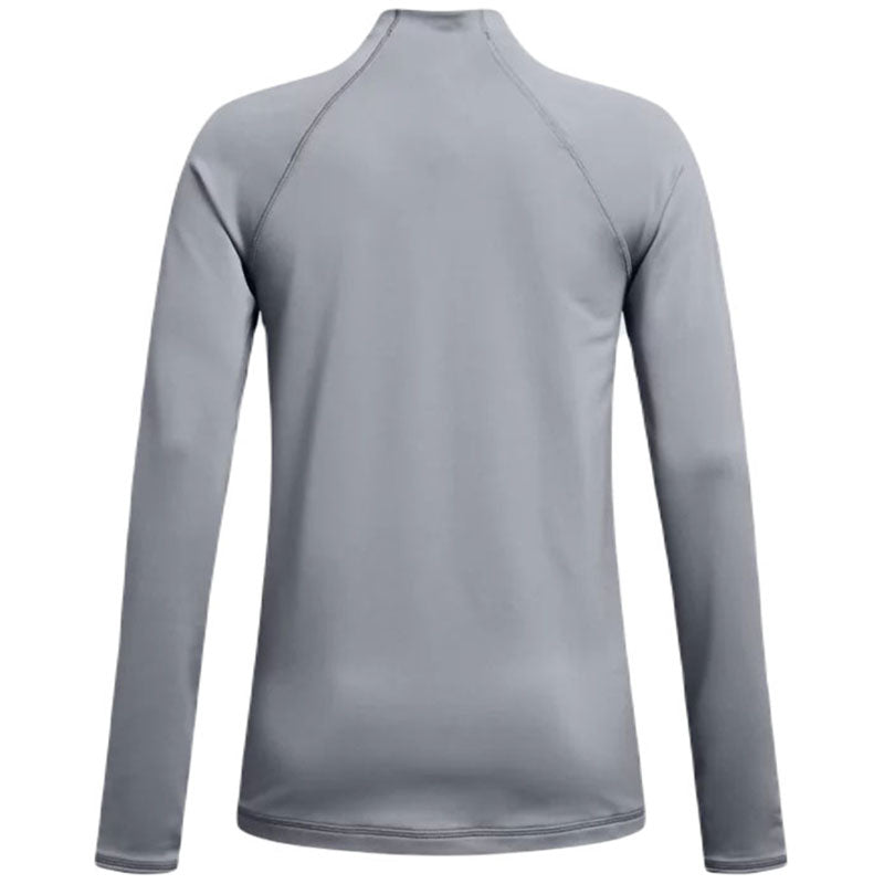 Under Armour Women's Mod Grey/White Layer Up Full Zip