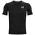 Under Armour Men's Black/White HeatGear Armour Short Sleeve Shirt