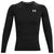 Under Armour Men's Black/White HeatGear Armour Long Sleeve Shirt