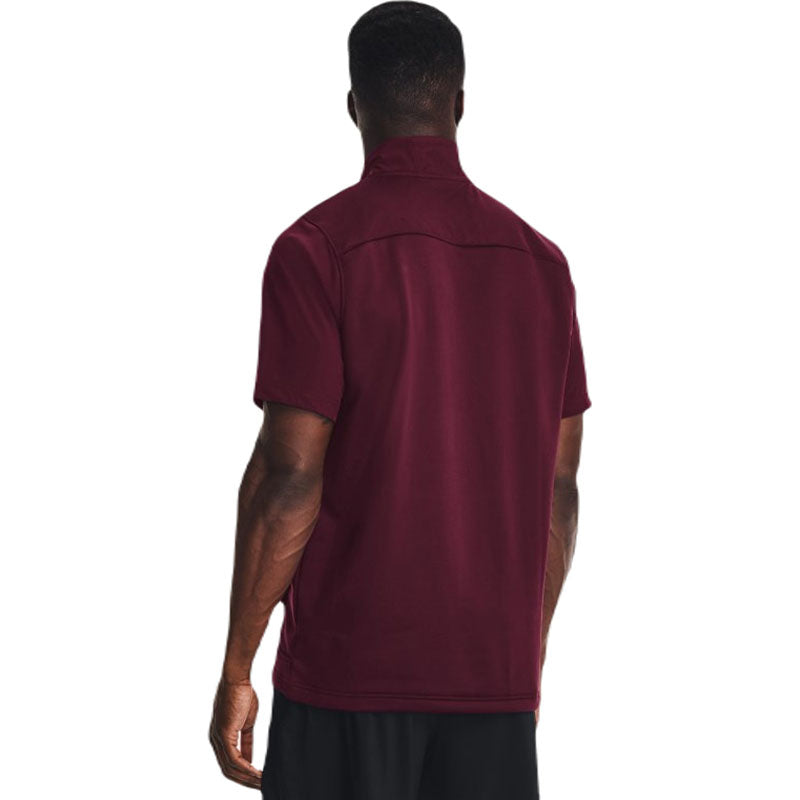 Under Armour Men's Maroon/White Motivate 2.0 Short Sleeve