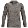 Under Armour Men's Pewter/Fresh Clay/Black Armour Fleece Twist Hoodie