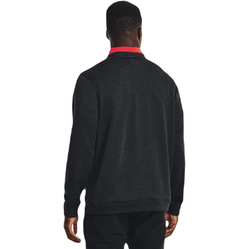 Under Armour Men's Black Storm Sweater Fleece Crew