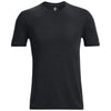 Under Armour Men's Black RUSH Seamless Short Sleeve