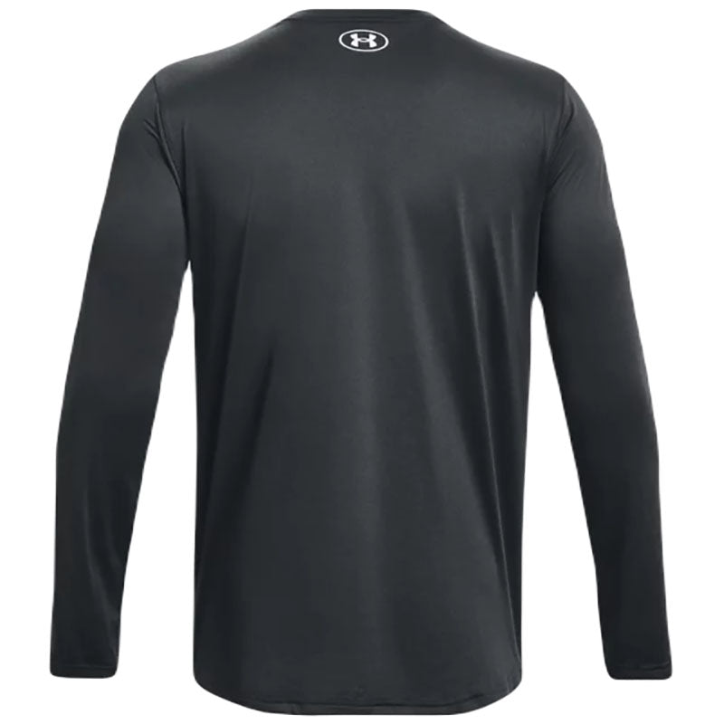 Under Armour Men's Stealth Grey/White Team Tech Long Sleeve