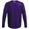 Under Armour Men's Purple/White Team Tech Long Sleeve