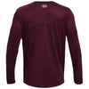 Under Armour Men's Maroon/White Team Tech Long Sleeve