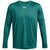 Under Armour Men's Coastal Teal/White Team Tech Long Sleeve