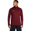 Under Armour Men's Cardinal/White Team Tech 1/4 Zip