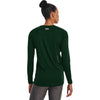 Under Armour Women's Forest Green/White Team Tech Long Sleeve