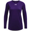 Under Armour Women's Purple/White Team Tech Long Sleeve