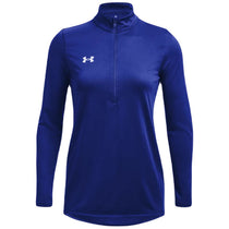 Under Armour Women's Royal/White Team Tech 1/2 Zip