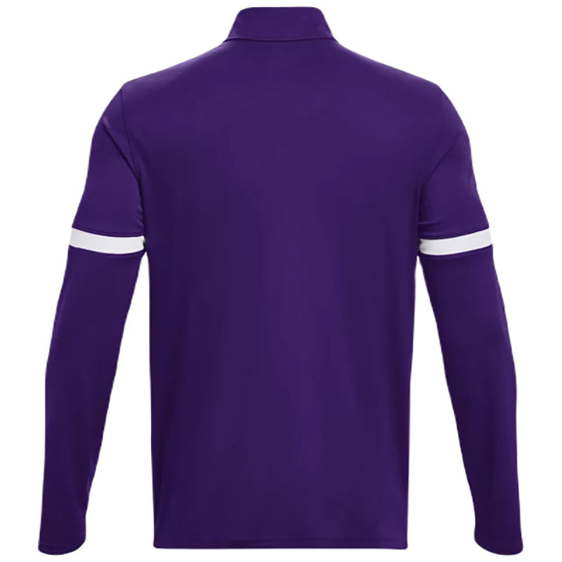 Under Armour Men's Purple/White Team Knit Warm-Up Full Zip