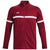 Under Armour Men's Cardinal/White Team Knit Warm-Up Full Zip