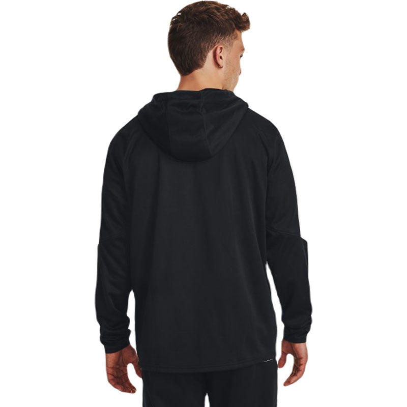 Under Armour Men's Black/White Storm Armour Fleece Hoodie