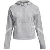 Under Armour Women's Mod Grey/White Storm Armour Fleece Hoodie