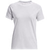 Under Armour Women's White/Steel Athletics Short Sleeve