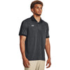 Under Armour Men's Black/White Trophy Polo