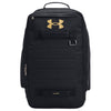 Under Armour Black/ Metallic Gold Contain Backpack