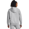 Under Armour Women's Mod Grey Light Heather/White Rival Fleece Hoodie