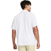 Under Armour Men's White/Mod Grey Title Polo