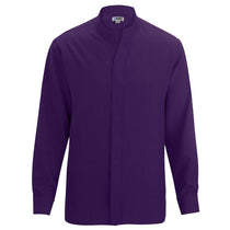 Edwards Men's Purple Stand-Up Collar Shirt
