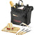 Leed's Black Modesto Picnic Carrier Set