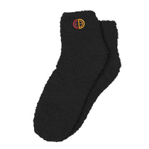 Hit Black Fuzzy Socks