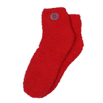 Hit Red Fuzzy Socks
