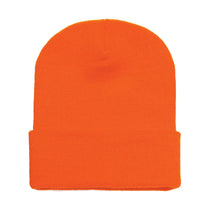 Yupoong Orange Cuffed Knit Cap