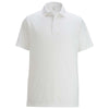 Edwards Men's White Snag-Proof Short Sleeve Polo