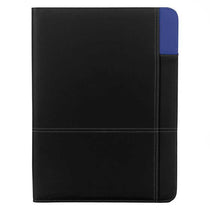 Koozie Blue Contrast Padfolio