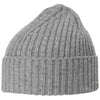 Richardson Grey Merino Wool Knit Beanie