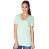 Next Level Women's Mint Ideal V-Neck Tee